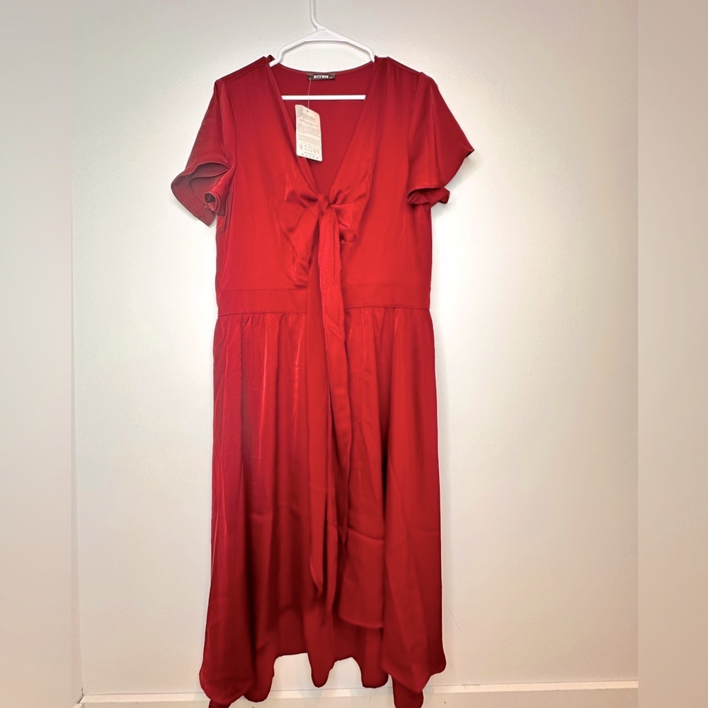 BTFBM Red Peekaboo Dress XL